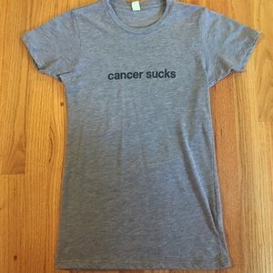 "CANCER SUCKS" TEE