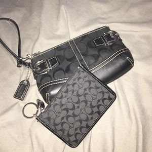 Coach wristlet and coin purse !