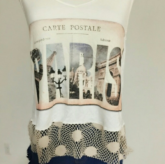 🦄 Last one Paris top with mesh sz S - Picture 4 of 5