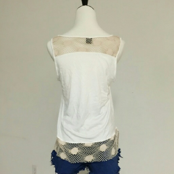 🦄 Last one Paris top with mesh sz S - Picture 5 of 5