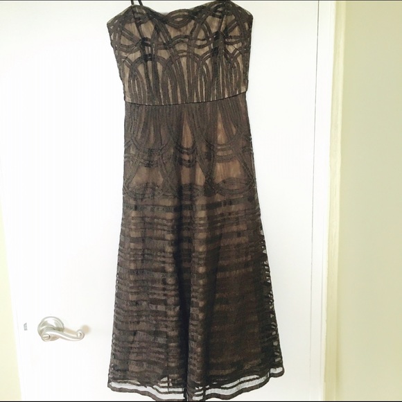 Sheer layer cocktail/holiday dress!