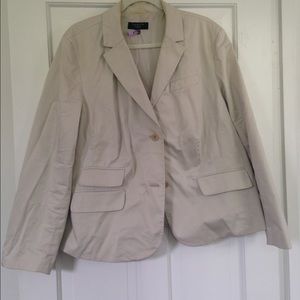 Talbots Summer Suit 18W