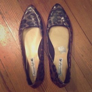 Animal Print Flats