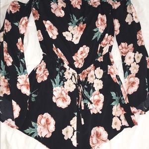 Forever 21 Floral Romper