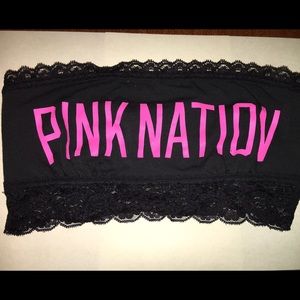 🚨SOLD🚨PINK NATION Strapless Bandeau NWOT