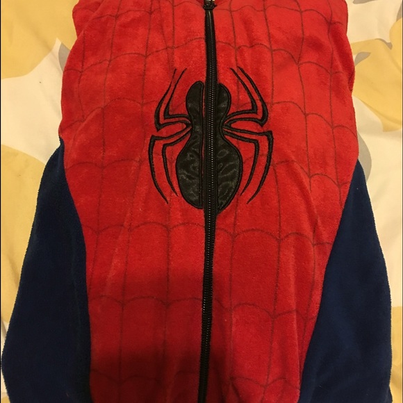 Spider-Man onesie
