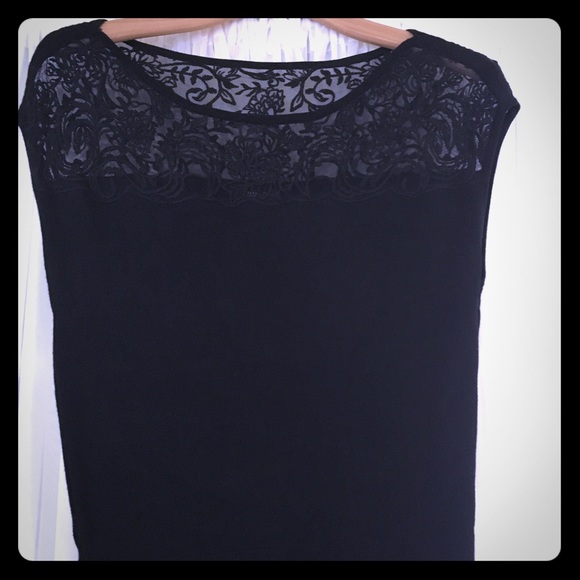 Black Lace Top