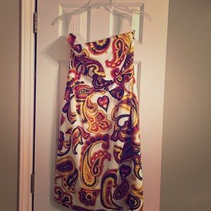Strapless Banana Republic Dress