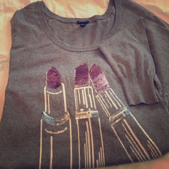 Torrid Lipstick Sweater-SALE $22