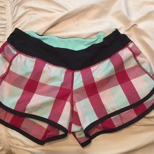 Lulu Lemon speed shorts