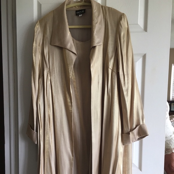 ONYX Nite GOLD Two Piece Dress