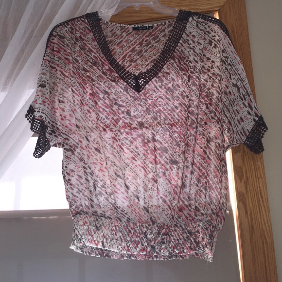 Sheer blouse
