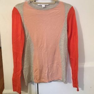 DVF Color block sweater