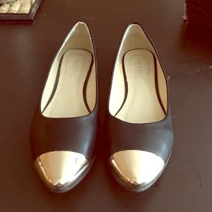 Metal Toe Flats