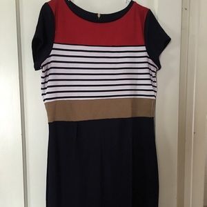 The Limited Colorblock Dress