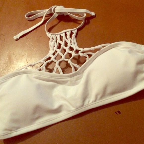 White bikini top!!