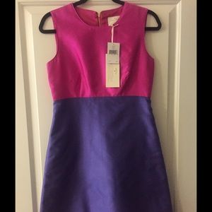 Never worn Kate Spade color block dress