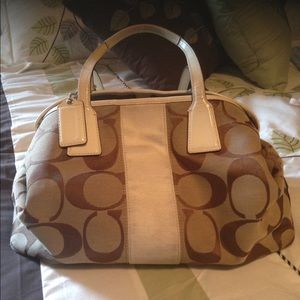Authentic coach tote