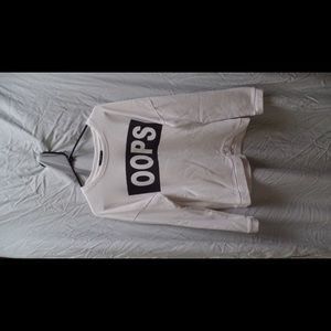 Graphic crew neck sweatshirt