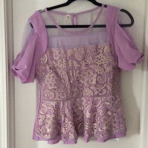 Lilac blouse