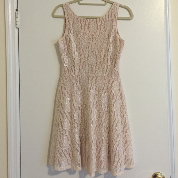 Light Pink Sparkle Dress
