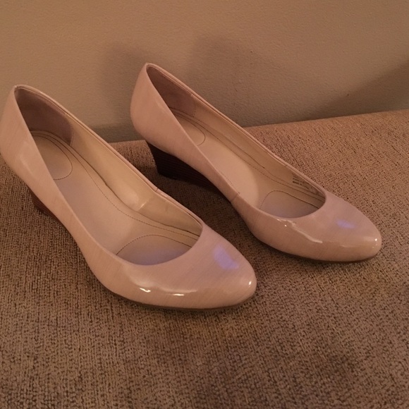 Beige shoes