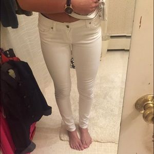 7 For All Mankind. The Skinny In Clean White