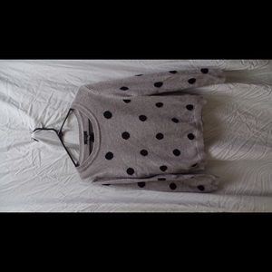 Black pokadot sweater