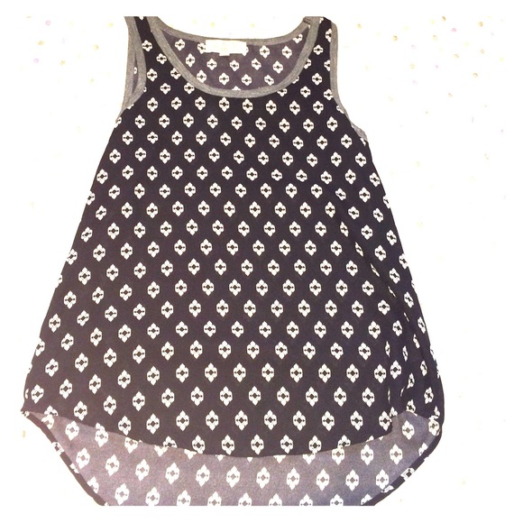 patterned tank top