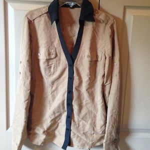 EXPRESS button down blouse
