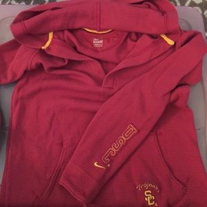 Nike waffle USC pullover hoodie