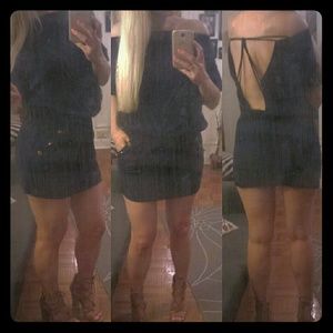 Akira criss cross back dress