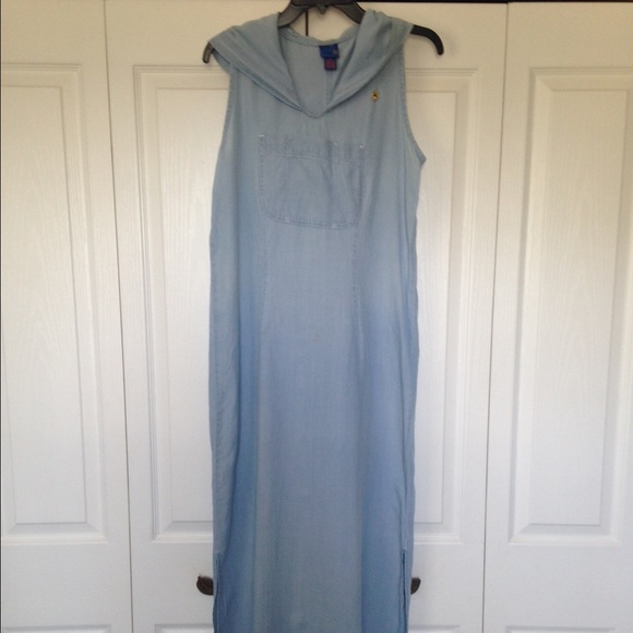 Hooded Maxi Dress
