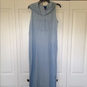 Hooded Maxi Dress