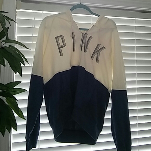 Hooded zip up sweatshirt size L