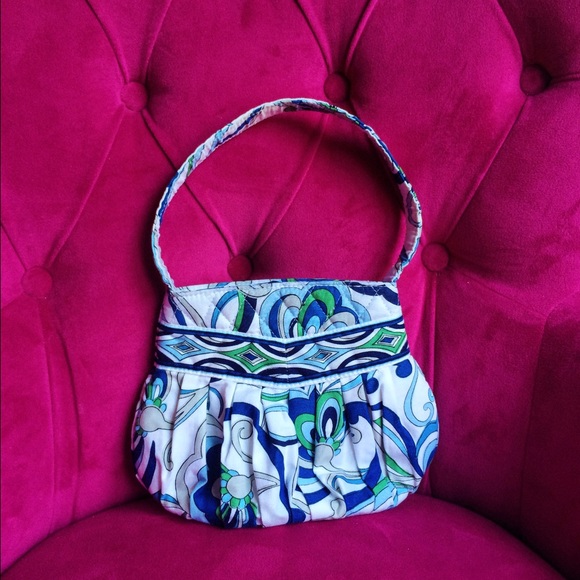 Vera Bradley Mediterranean White Satchel