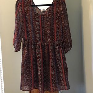 Fun print dress or tunic