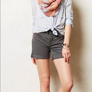 Anthropologie Pilcro and the Letterpress shorts