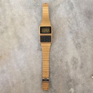 Casio calculator watch