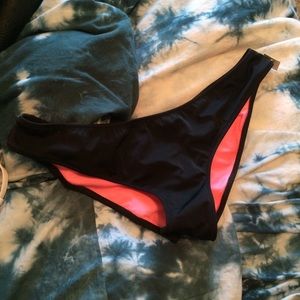 Black bikini bottom