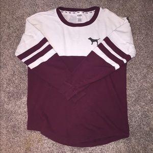 PINK Maroon varsity crew