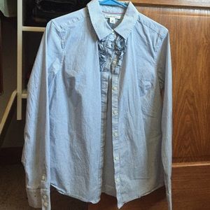 Banana Republic stretch button up