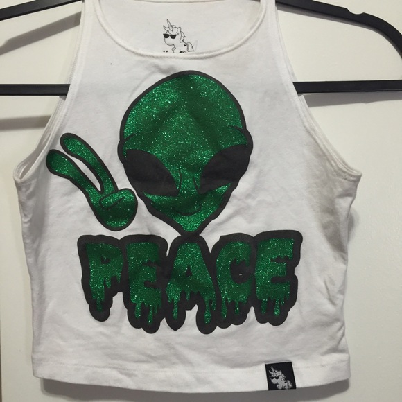 ✨✨ SOLD ✨✨ iheartraves alien halter