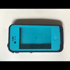 iPhone 4/4S Aqua life proof case