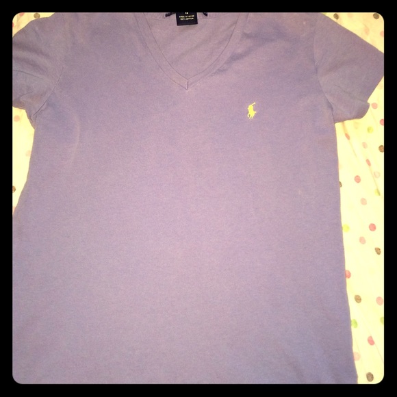 lavender Ralph Lauren sport polo
