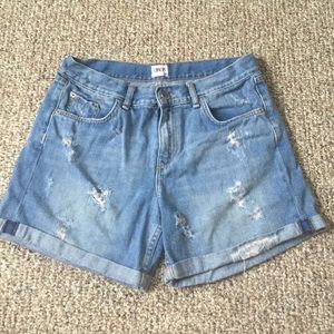 ASOS boyfriend jean shorts