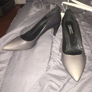 ZARA grey gradient heels size 37 7