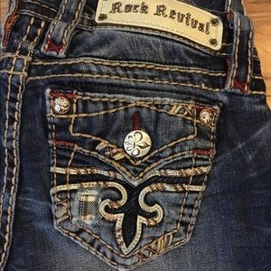 Rock Revival Straight Leg Size 23