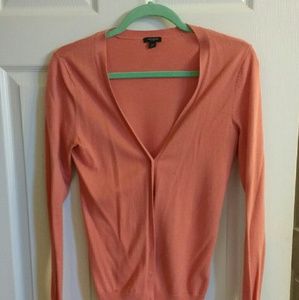 Ann Taylor boyfriend cardigan, perfect color!