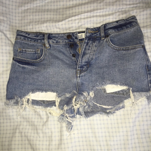 Jean shorts